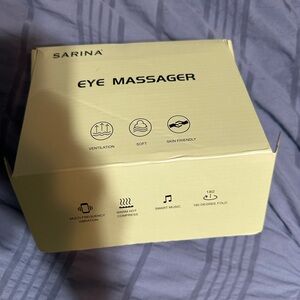 Sarina eye massaging mask works great never used.